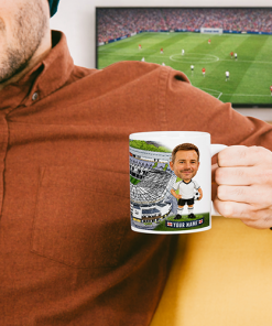 Derby County Make Me A Bobble Head Stadium Mug Cup Personalised Mug - Image 2