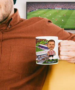 Exeter City Make Me A Bobble Head Stadium Mug Cup Personalised Mug - Image 2