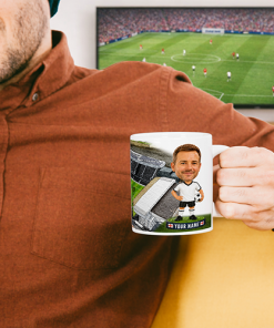 Fulham Make Me A Bobble Head Stadium Mug Cup Personalised Mug - Image 2