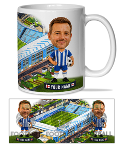 Gillingham Make Me A Bobble Head Stadium Mug Cup Personalised Mug