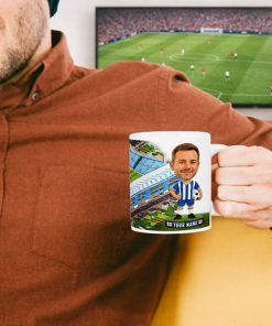 Gillingham Make Me A Bobble Head Stadium Mug Cup Personalised Mug - Image 2