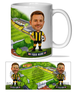 Harrogate Town Make Me A Bobble Head Stadium Mug Cup Personalised Mug