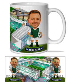 Hibernian Make Me A Bobble Head Stadium Mug Cup Personalised Mug