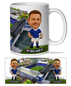 Ipswich Town Make Me A Bobble Head Stadium Mug Cup Personalised Mug