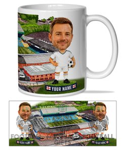 Leeds Utd Make Me A Bobble Head Stadium Mug Cup Personalised Mug