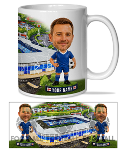 Leicester City Make Me A Bobble Head Stadium Mug Cup Personalised Mug