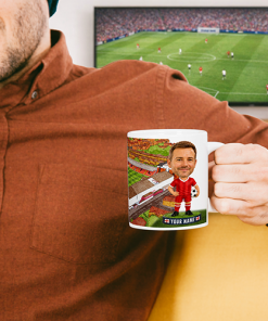 Leyton Orient Make Me A Bobble Head Stadium Mug Cup Personalised Mug - Image 2