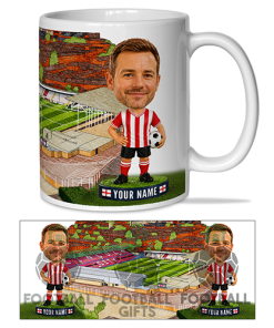 Lincoln City Make Me A Bobble Head Stadium Mug Cup Personalised Mug