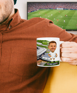 MK Dons Make Me A Bobble Head Stadium Mug Cup Personalised Mug - Image 2