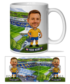 Mansfield Town Make Me A Bobble Head Stadium Mug Cup Personalised Mug