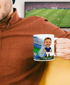 Millwall Make Me A Bobble Head Stadium Mug Cup Personalised Mug - Image 2