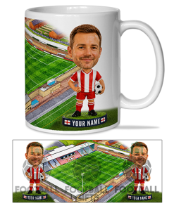 Morecambe Make Me A Bobble Head Stadium Mug Cup Personalised Mug