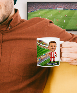 Morecambe Make Me A Bobble Head Stadium Mug Cup Personalised Mug - Image 2