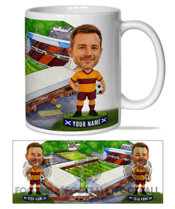 Motherwell Make Me A Bobble Head Stadium Mug Cup Personalised Mug