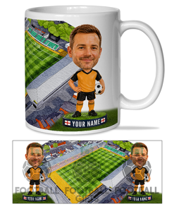 Newport County Make Me A Bobble Head Stadium Mug Cup Personalised Mug