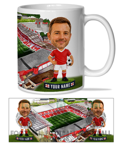 Nottingham Forest Make Me A Bobble Head Stadium Mug Cup Personalised Mug