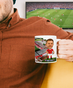 Nottingham Forest Make Me A Bobble Head Stadium Mug Cup Personalised Mug - Image 2