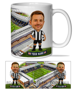 Notts County Make Me A Bobble Head Stadium Mug Cup Personalised Mug
