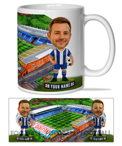 Oldham Athletic Make Me A Bobble Head Stadium Mug Cup Personalised Mug