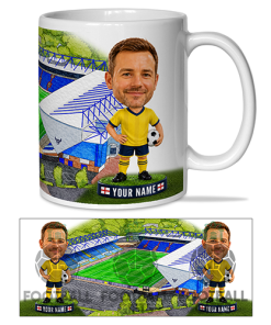 Oxford United Make Me A Bobble Head Stadium Mug Cup Personalised Mug