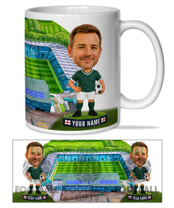 Plymouth Argyle Make Me A Bobble Head Stadium Mug Cup Personalised Mug