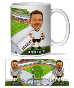 Port Vale Make Me A Bobble Head Stadium Mug Cup Personalised Mug
