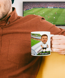 Port Vale Make Me A Bobble Head Stadium Mug Cup Personalised Mug - Image 2