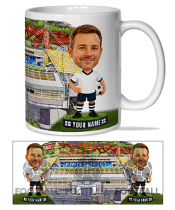 Preston Make Me A Bobble Head Stadium Mug Cup Personalised Mug