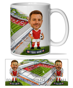 Rotherham Utd Make Me A Bobble Head Stadium Mug Cup Personalised Mug