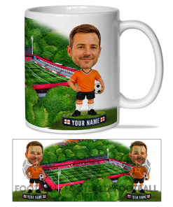 Salford City Make Me A Bobble Head Stadium Mug Cup Personalised Mug