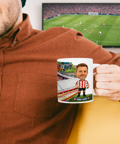 Sheffield United Make Me A Bobble Head Stadium Mug Cup Personalised Mug - Image 2