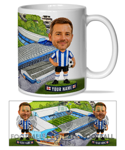 Sheffield Wednesday Make Me A Bobble Head Stadium Mug Cup Personalised Mug