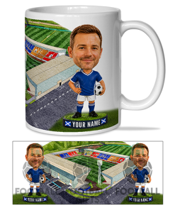 St Johnstone Make Me A Bobble Head Stadium Mug Cup Personalised Mug