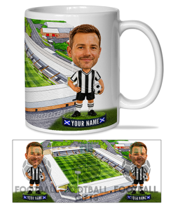 St Mirren Make Me A Bobble Head Stadium Mug Cup Personalised Mug