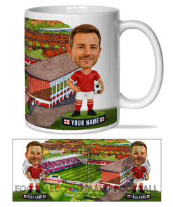 Swindon Town Make Me A Bobble Head Stadium Mug Cup Personalised Mug