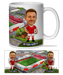 Walsall Make Me A Bobble Head Stadium Mug Cup Personalised Mug