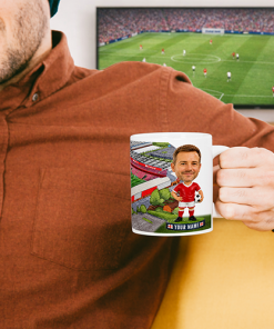 Walsall Make Me A Bobble Head Stadium Mug Cup Personalised Mug - Image 2