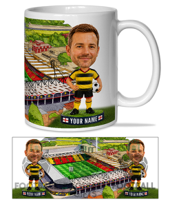 Watford Make Me A Bobble Head Stadium Mug Cup Personalised Mug