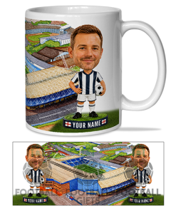 West Brom Make Me A Bobble Head Stadium Mug Cup Personalised Mug