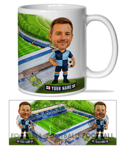 Wycombe Make Me A Bobble Head Stadium Mug Cup Personalised Mug