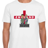 England X Oasis White T-Shirt World Cup England 2026 England Flag Tee