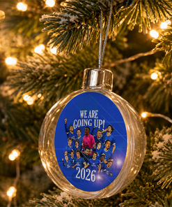 Cardiff City Promoted 2026 Jumbo Christmas Bauble Tree Decoration - Image 2