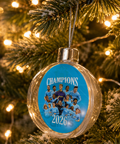 Coventry City Champions 2026 Jumbo Christmas Bauble Tree Decoration - Image 2