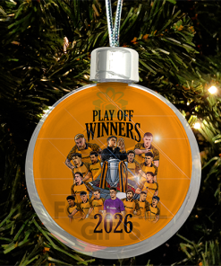 Hull City Play Off Winners 2026 Jumbo Christmas Bauble Tree Decoration