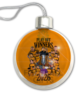 Hull City Play Off Winners 2026 Jumbo Christmas Bauble Tree Decoration - Image 3