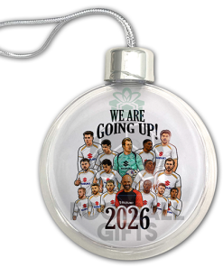 MK Dons Promoted 2026 Jumbo Christmas Bauble Tree Decoration - Image 3