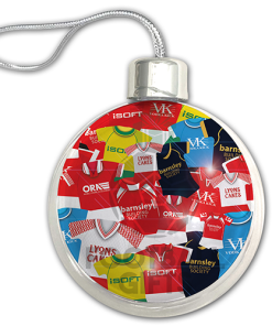 Barnsley Jumbo Christmas Bauble Retro Kit Mash Christmas Tree Decoration - Image 3