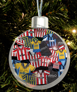 Brentford Jumbo Christmas Bauble Retro Kit Mash Christmas Tree Decoration