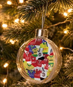 Bristol City Jumbo Christmas Bauble Retro Kit Mash Christmas Tree Decoration - Image 2