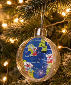 Chelsea Jumbo Christmas Bauble Retro Kit Mash Christmas Tree Decoration - Image 2